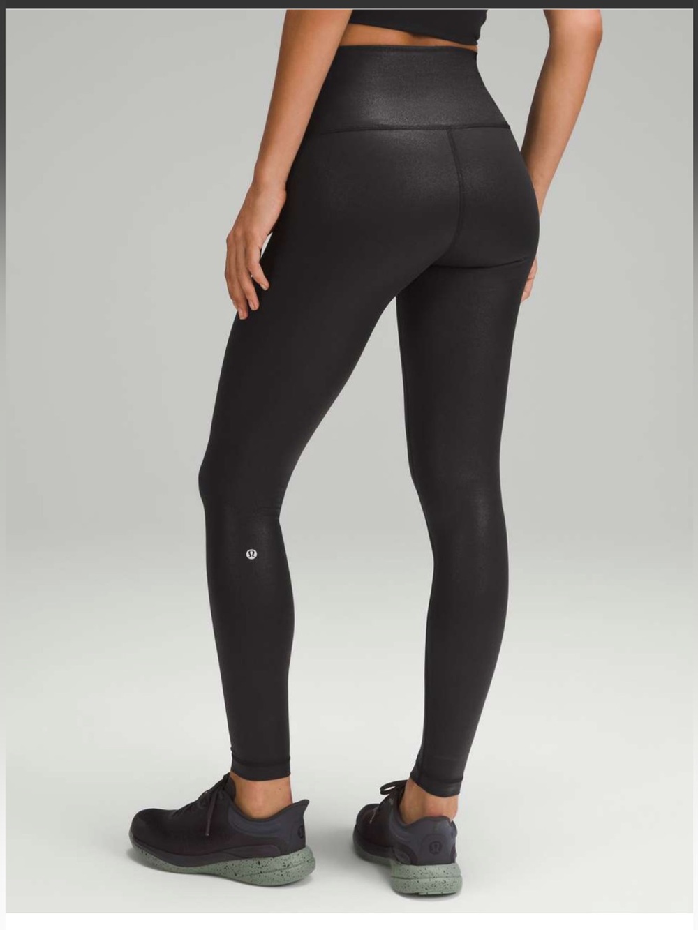 Lululemon Wunder Train High-Rise Tight 28" Radiate Foil Print Black